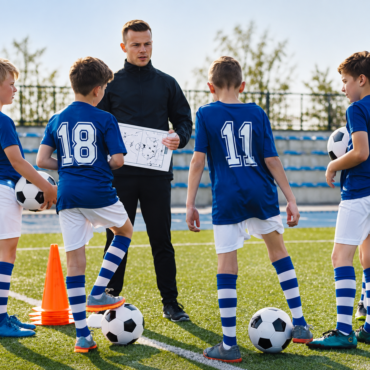 The Sports Academy Dubai kids training